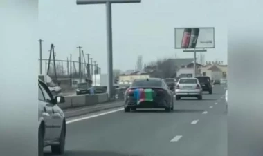 İrəvanda maşınından Azərbaycan bayrağı asan şəxs erməni imiş - VİDEO