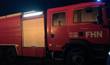 Xırdalanda obyektdəki güclü yanğın söndürüldü - yenilənib - VİDEO - FOTO
