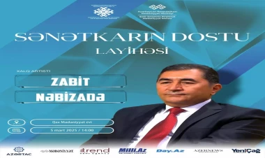 Zabit Nəbizadə ilə görüş keçiriləcək