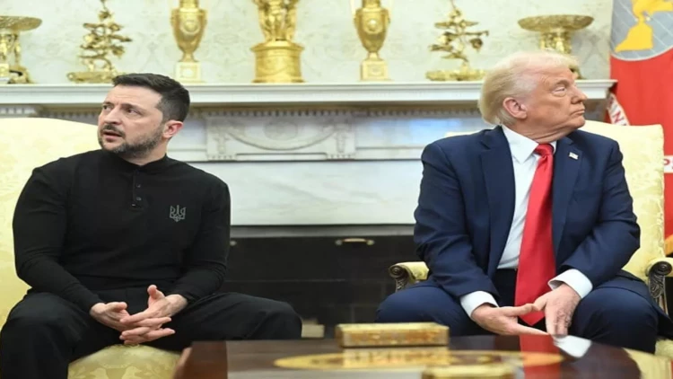 Zelenski həmin gün Trampa kəmər hədiyyə edibmiş... - FOTO