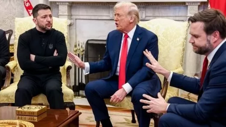Tramp və Zelenski arasında gərgin dialoqun tam mətni - yenilənib