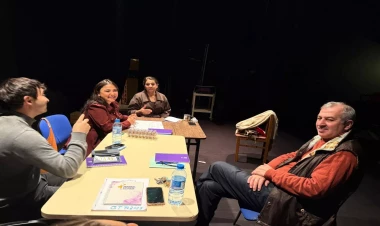 Gənc Tamaşaçılar Teatrında yeni tamaşanın məşqləri başlanılıb - FOTO