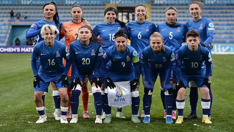 Qadın futbolçularımız Monteneqrodan xal aldı