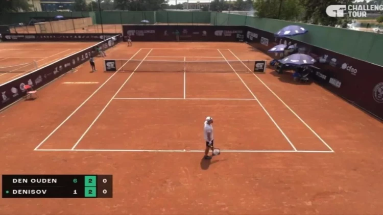 Tennis matçında atışma - oyun dayandırıldı - VİDEO