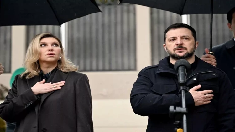 Zelenski Atatürkün məzarını ziyarət etdi - VİDEO