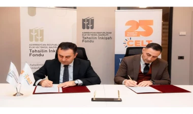 CELT Tədris və İnkişaf Mərkəzi və Təhsilin İnkişafı Fondu əməkdaşlıq müqaviləsi imzaladı