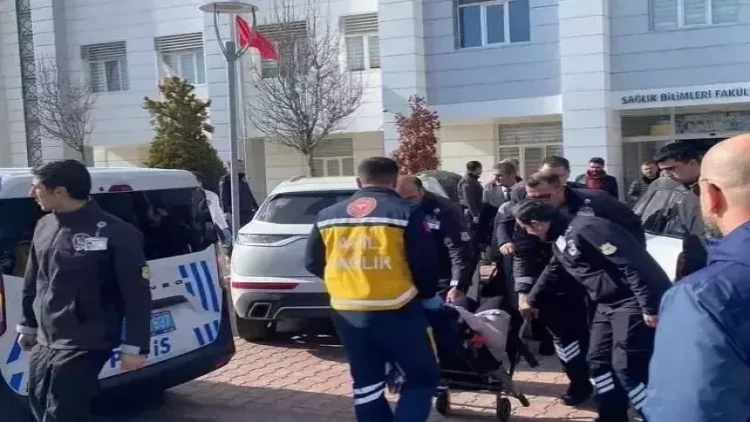 Türkiyədə universitetə silahlı hücum - Ölən və yaralananlar var - FOTO