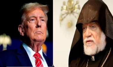 Erməni katalikosu Trampa yalvardı