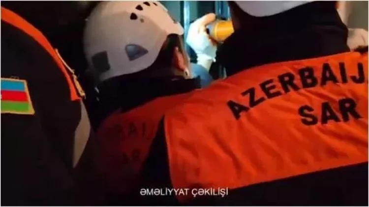 Gəncədə dəm qazından zəhərlənən ana və övladı belə xilas edildi - VİDEO