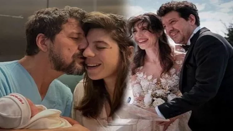 53 yaşlı aktyor ilk dəfə ata oldu - FOTOlar