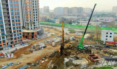 Bakıda bu ərazidə yeni yol çəkilir - FOTOlar