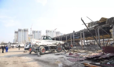 “Keşlə bazar belə sökülür - FOTOREPORTAJ