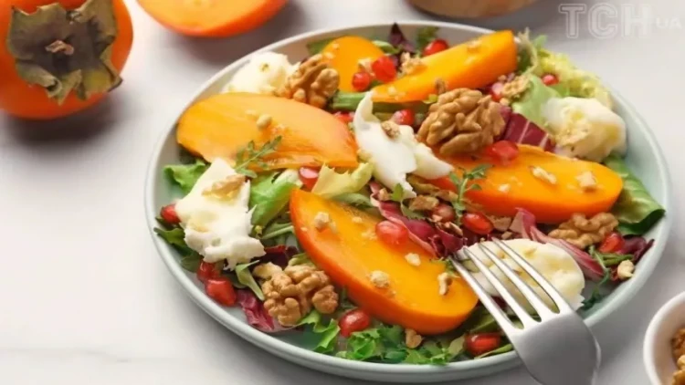 Mayonezsiz xurma salatı - RESEPT