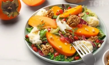 Mayonezsiz xurma salatı - RESEPT