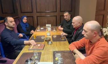 Okhatan Neo qrupunun üzvləri Samid Bağırovla görüşüb - FOTO