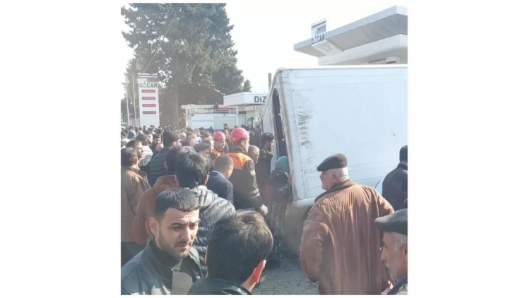 Lənkərandakı ağır qəzanın VİDEOsu - YENİLƏNİB