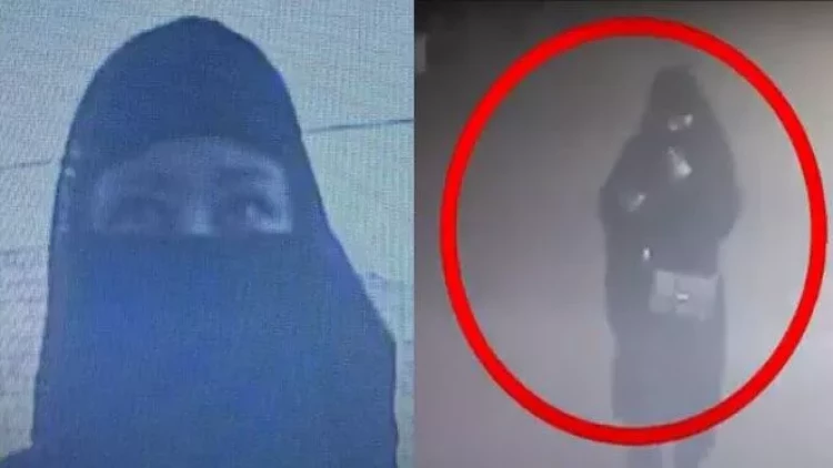 Bakıda qadın niqab taxıb oğurluq etdi - FOTO