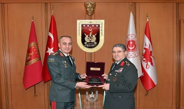 Hikmət Mirzəyev Selçuk Bayraktaroğlu ilə görüşdü - FOTO