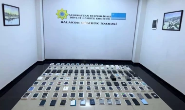 140 ədəd müxtəlif markalı mobil telefon aşkar edilib - FOTO