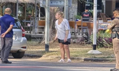 Rus qadın Tailandda polis tərəfindən vuruldu - FOTOlar