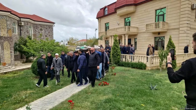 Tağı Əhmədovla vida mərasimi keçirilib - FOTOlar