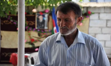 Mübariz İbrahimovun atası dəfn edildi - YENİLƏNİB - VİDEO