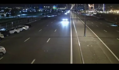 Bakının mərkəzi küçəsindəki radarlar çəkməyə başladı - FOTO