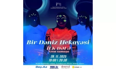 Rəşid Behbudov adına Azərbaycan Dövlət Mahnı Teatrında ilk dəfə - NEON TAMAŞA! - VİDEO