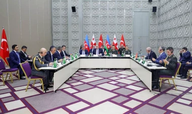 Azərbaycan-Gürcüstan-Türkiyə müdafiə nazirlərinin 11-ci üçtərəfli görüşü keçirilib - FOTO