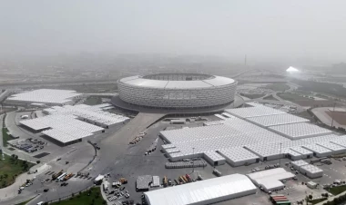Bakı Olimpiya Stadionu hazırda - FOTOlar