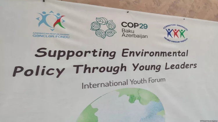 18 ölkənin gənc liderləri COP29-a dəstək üçün Bakıda toplandı - FOTO