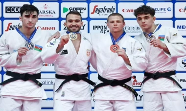 Avropa çempionatı: Aslan gümüş, Şamillə Kənan isə bürünc medal qazandı