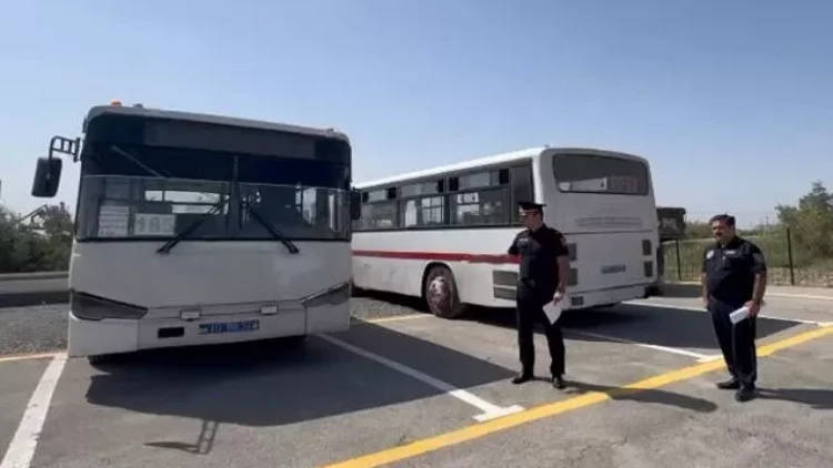 Avtomobillərin texniki baxışı zamanı qanunsuz hallar üzə çıxdı