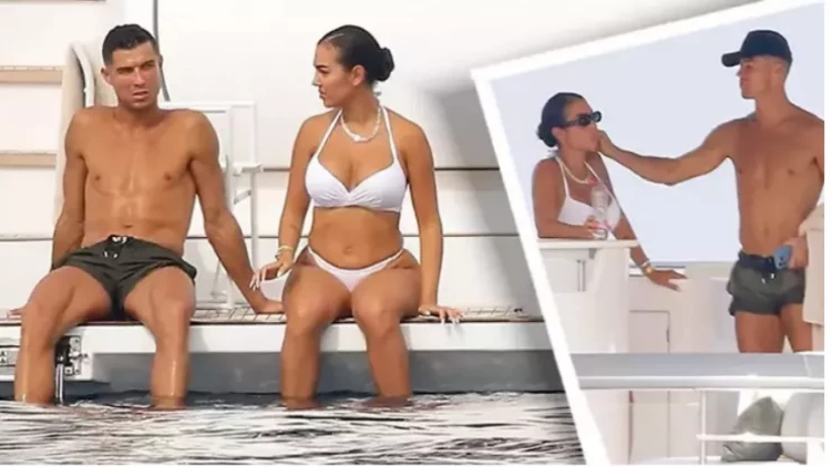 Kriştiano Ronaldo və sevgilisinin yaxta tətili: Romantik anların FOTOları