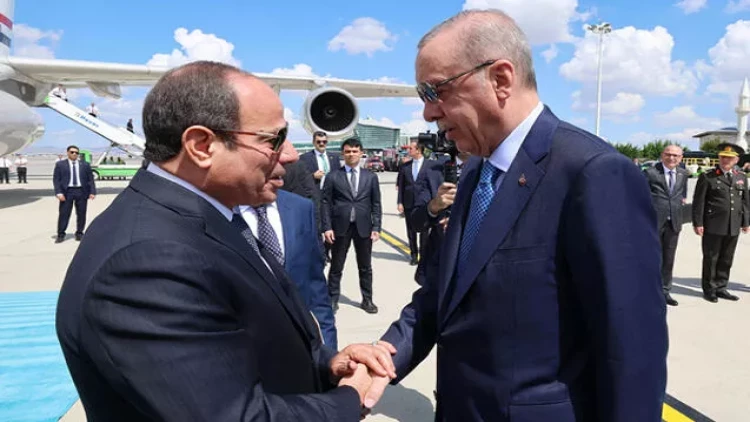 Əs-Sisi ilk dəfə Türkiyədə - YENİLƏNİB - FOTO