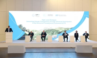 Bakıda COP29 Sədrliyinin təşəbbüsü ilə İqlim Şəffaflığı üzrə Yüksək Səviyyəli Dialoq keçirilib - FOTO