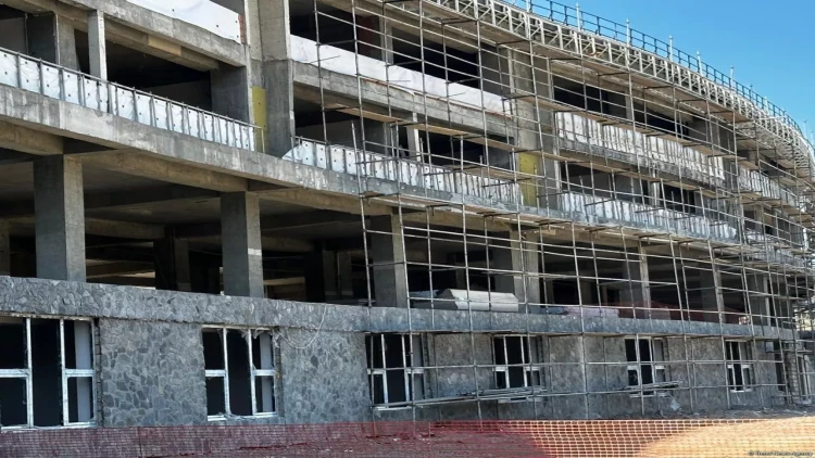 Kəlbəcərdə 528 şagird yerlik məktəb inşa olunur - FOTO