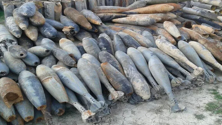 Yararsız döyüş sursatları Seyfəli poliqonunda məhv edilir