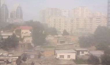 Bakı yenə toza büründü - Bu ölkədən gəlir
