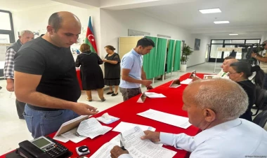 Azad edilmiş ərazilərdə saat 17:00-a olan seçici fəallığı açıqlanıb