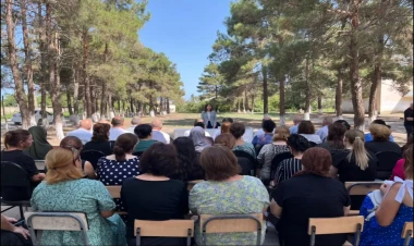 Sevil Mikayılova Xaçmazın Yalama kəndində seçicilərlə görüş keçirib - FOTOlar