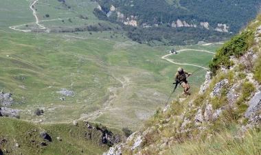 Hərbi Dəniz Qüvvələrinin təlimlərindən görüntülər - VİDEO - FOTO