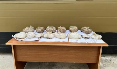 Yaşmada 16 kq narkotik tapıldı - FOTO