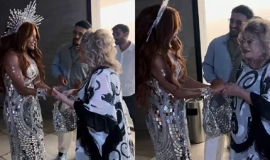 Aygün Kazımova ilə Nisə Qasımova bir arada - VİDEO