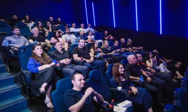 CineMastercard kinoteatrında “Qarğa” mistik trillerin premyeradan öncə nümayişi baş tutub - VİDEO - FOTO