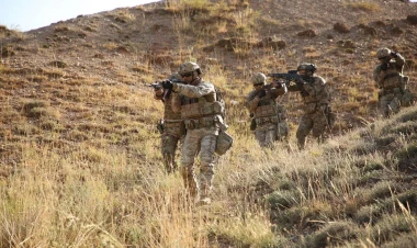 Azərbaycan-Qazaxıstan birgə təlimində kəşfiyyat tapşırıqları icra edildi - FOTOlar