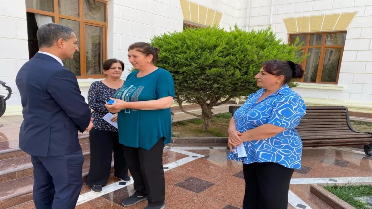 Soltan Məmmədovun Mərdəkan, Şağan və Buzovna seçiciləri ilə görüşləri davam edir - FOTO