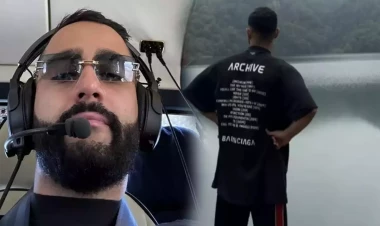 Gəncəyə helikopterlə gedən Hüseyni polislər qorudu - VİDEO