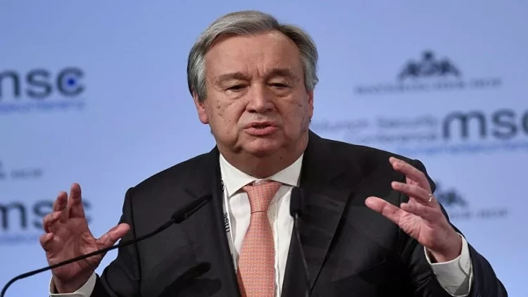 Qətər XİN rəhbəri Quterreşlə Qəzzanı müzakirə etdi