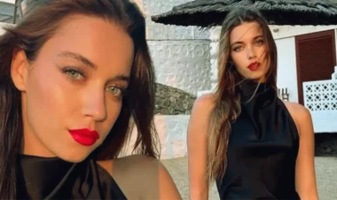 Afra Saraçoğlu Bodrumda belə görüntüləndi - FOTO